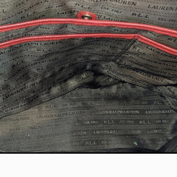 Ralph Lauren Red Bennington Bag - Picture 4 of 5